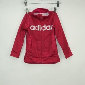 Adidas Red Track Jacket Child 5